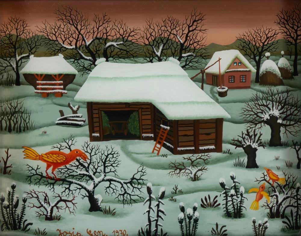 Josip Generalic comparable auction result: josip generalic croatian 1936 2004