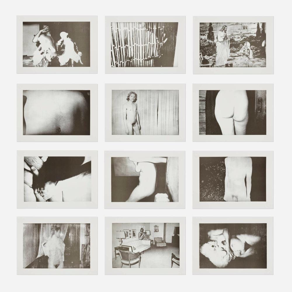Jimmy DeSana comparable auction result: jimmy desana 101 nudes portfolio