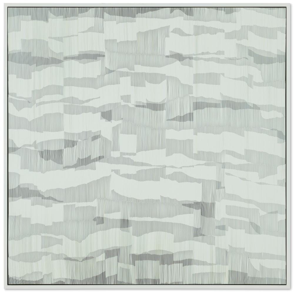 Tara Donovan comparable auction result: tara donovan b 1969 composition cards styrene cards and glue 39 x