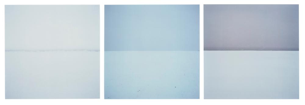 Garry Fabian Miller comparable auction result: garry fabian miller b 1957 sections of england frozen water nos 2