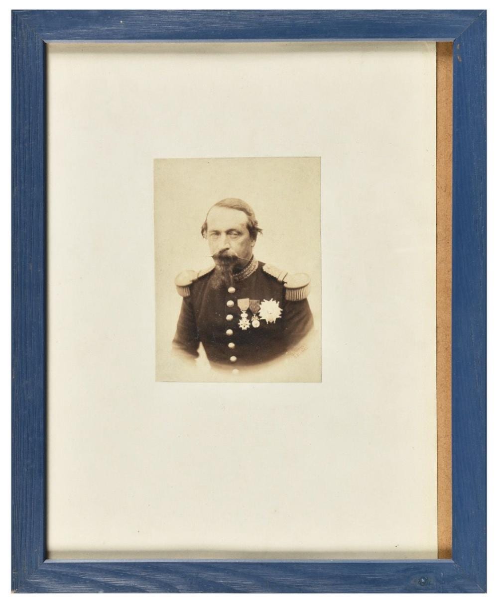 Gustave le Gray comparable auction result: gustave le gray 1820 1884 portrait de sa majes