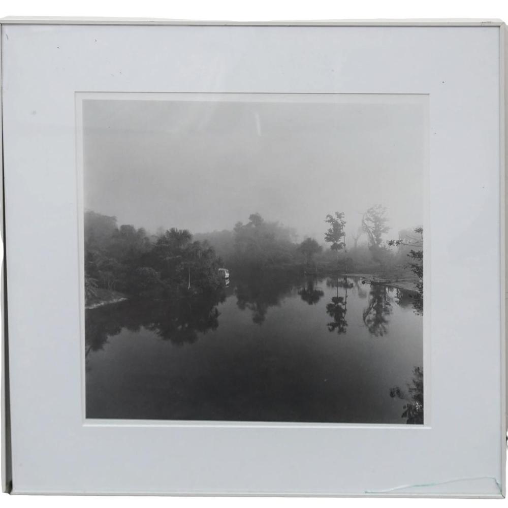 Mario Algaze comparable auction result: mario algaze cuban american 1947 2022 framed silver print