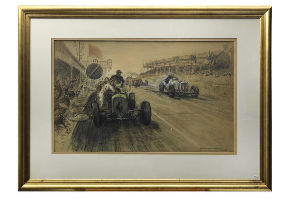 Bryan DeGrineau comparable auction result: bryan de grineau john bryan british 1883 1957 dieppe 1935