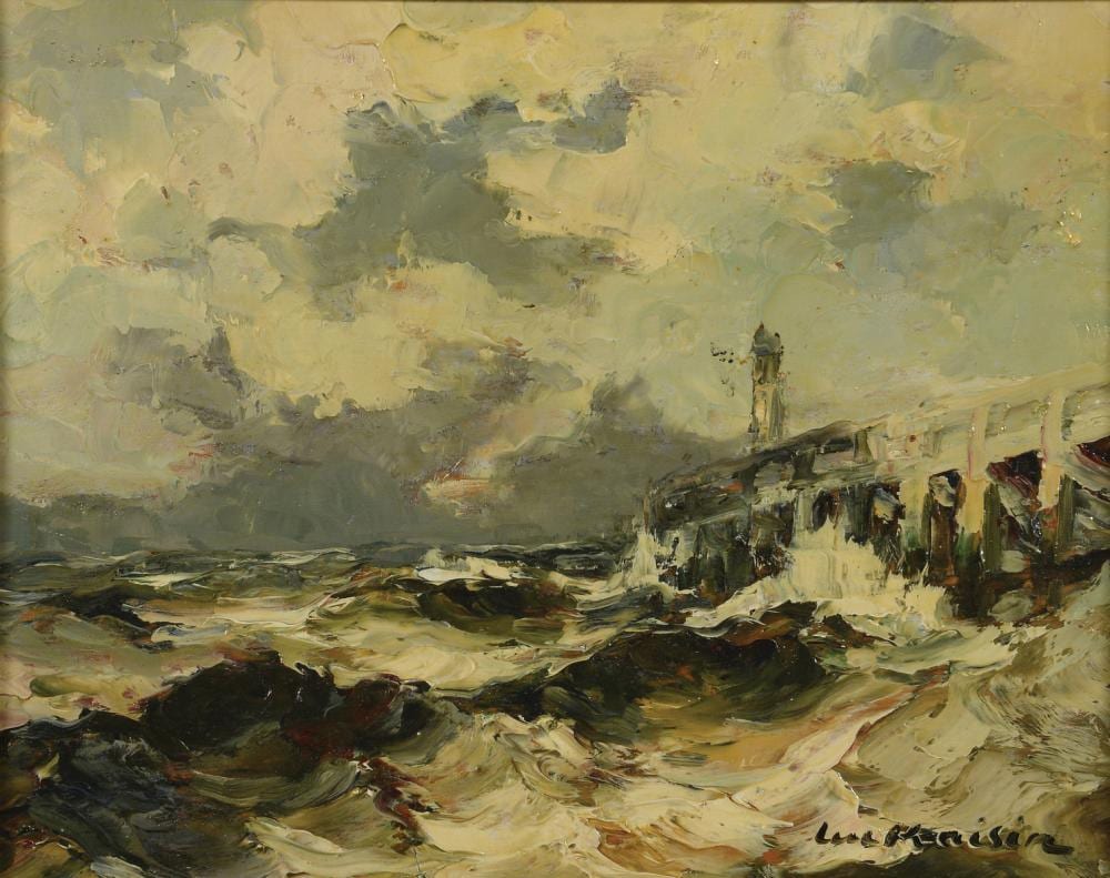 Luc Kaisin comparable auction result: luc kaisin 1901 1963 vue d ostende