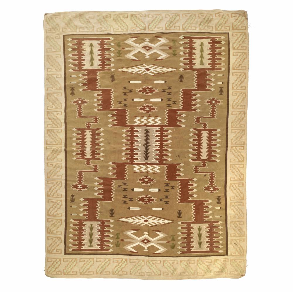 Market example image for A large Diné (Navajo) pictorial rug