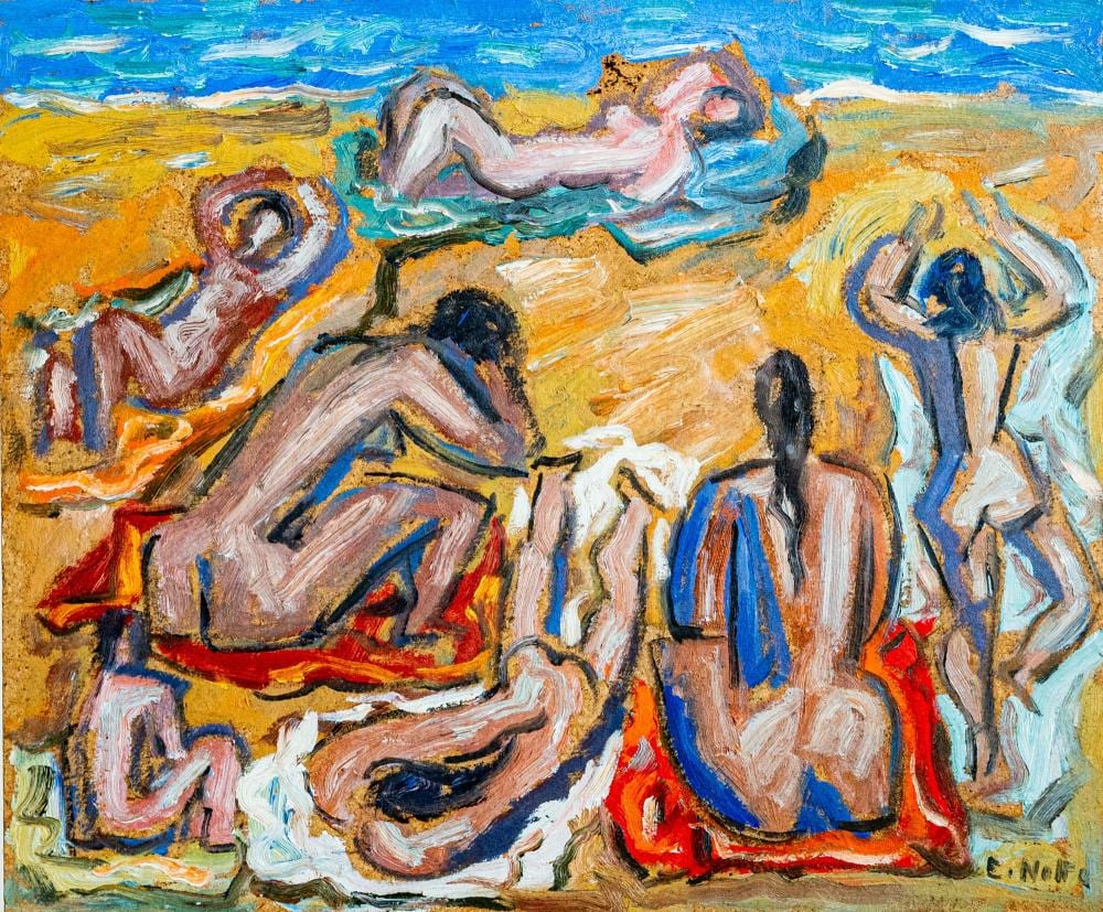 Emilio Notte comparable auction result: emilio notte ceglie messapico 1891 1982 figure