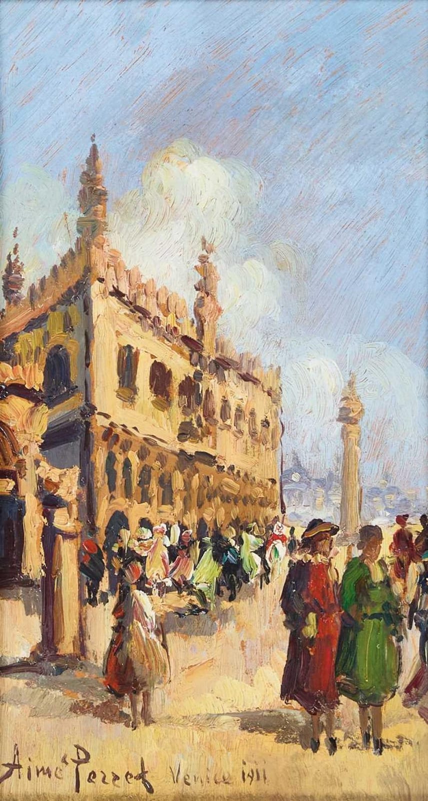 Aimé Perret comparable auction result: aim perret french 1847 1927 venice