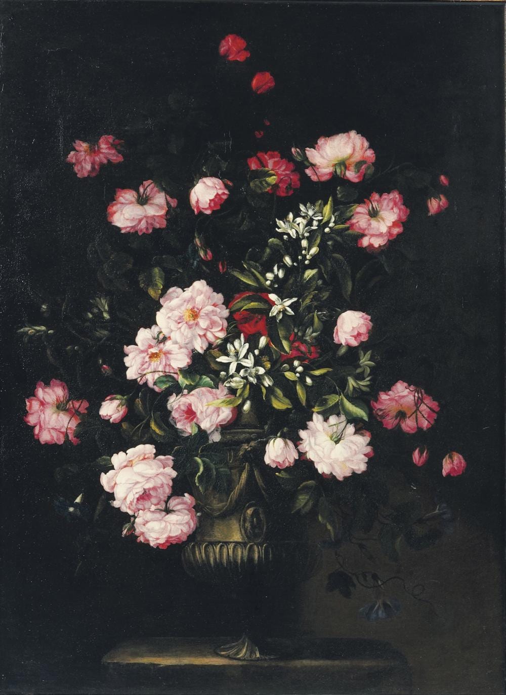 Giacomo Recco comparable auction result: giacomo recco 1603 napoli 1654 napoli natura morta con vaso di fiori