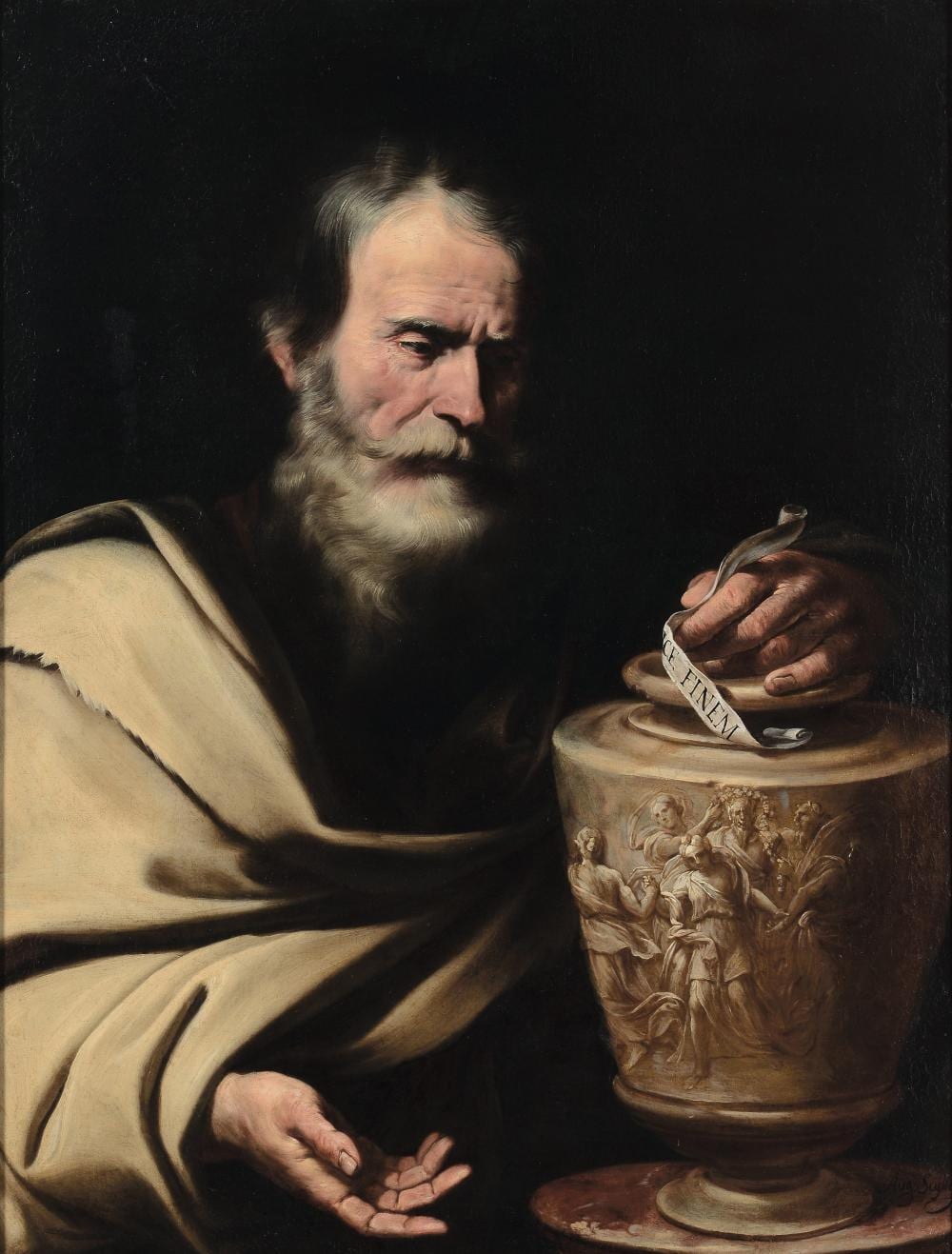 agostino scilla 1629 messina 1700 roma epicuro · Cambi Casa d'Aste · 2024-12-12 Agostino Scilla comparable auction result: agostino scilla 1629 messina 1700 roma epicuro
