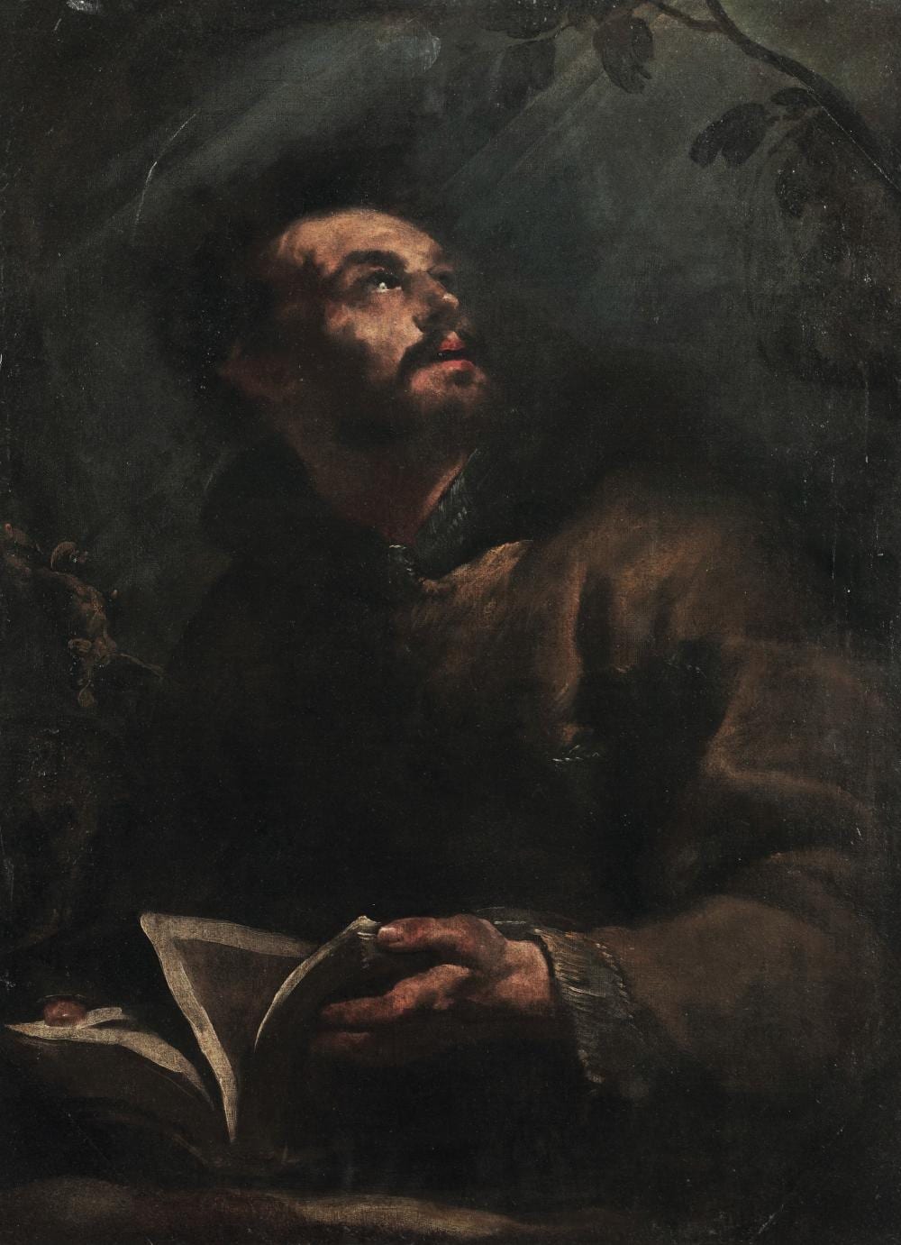 Gioacchino Assereto comparable auction result: gioacchino assereto 1600 genova 1649 genova san francesco in preghiera