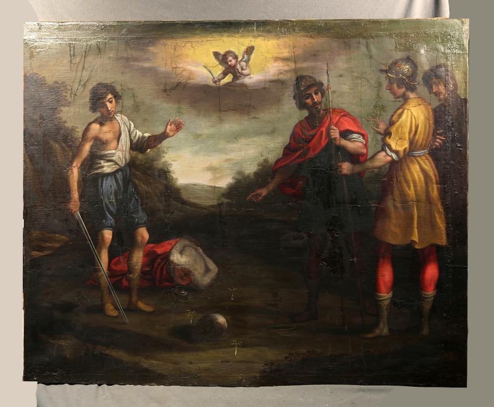 Francesco Curradi comparable auction result: francesco curradi oil on canvas
