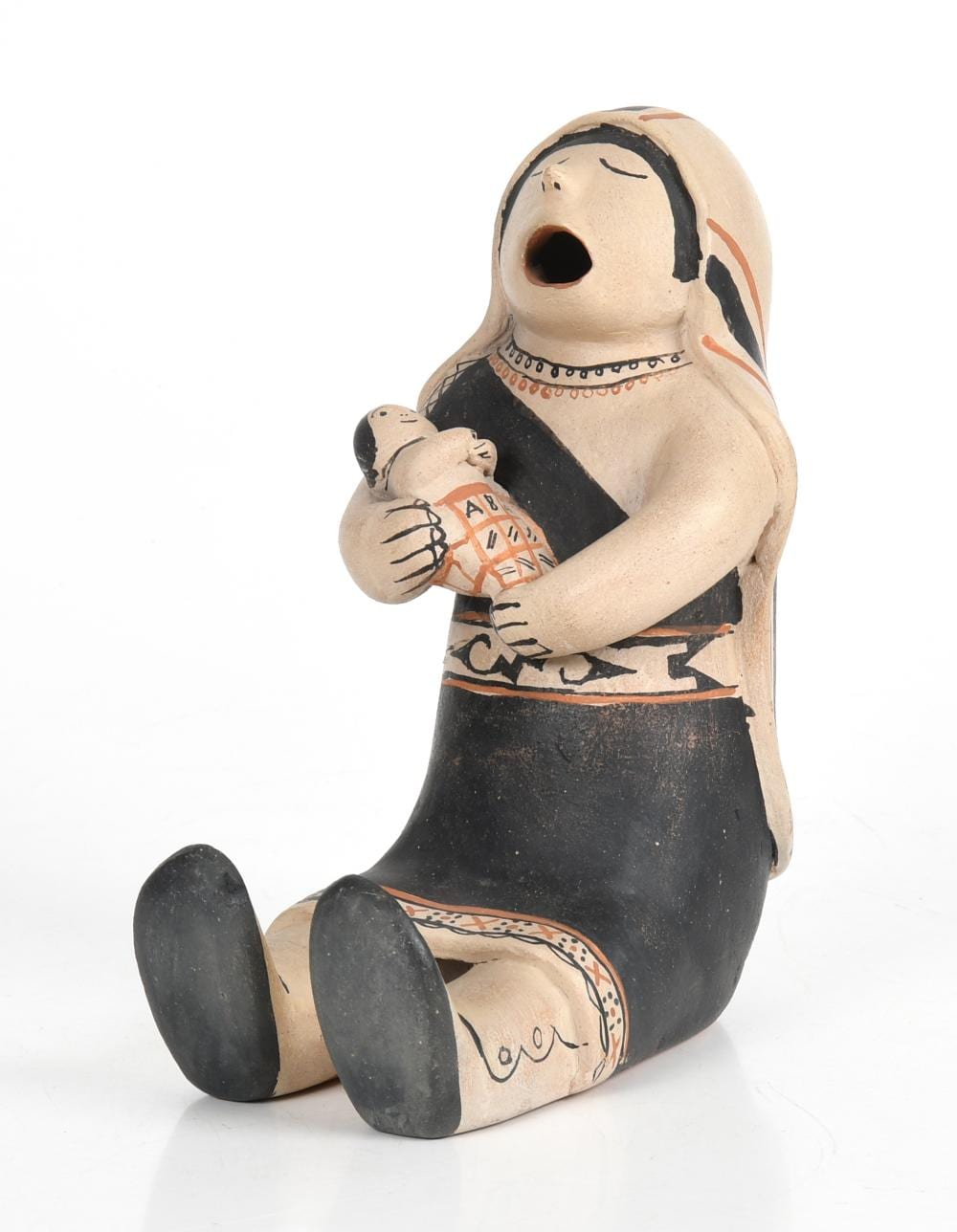 Helen Cordero comparable auction result: helen cordero born 1915 new mexico pottery figure
