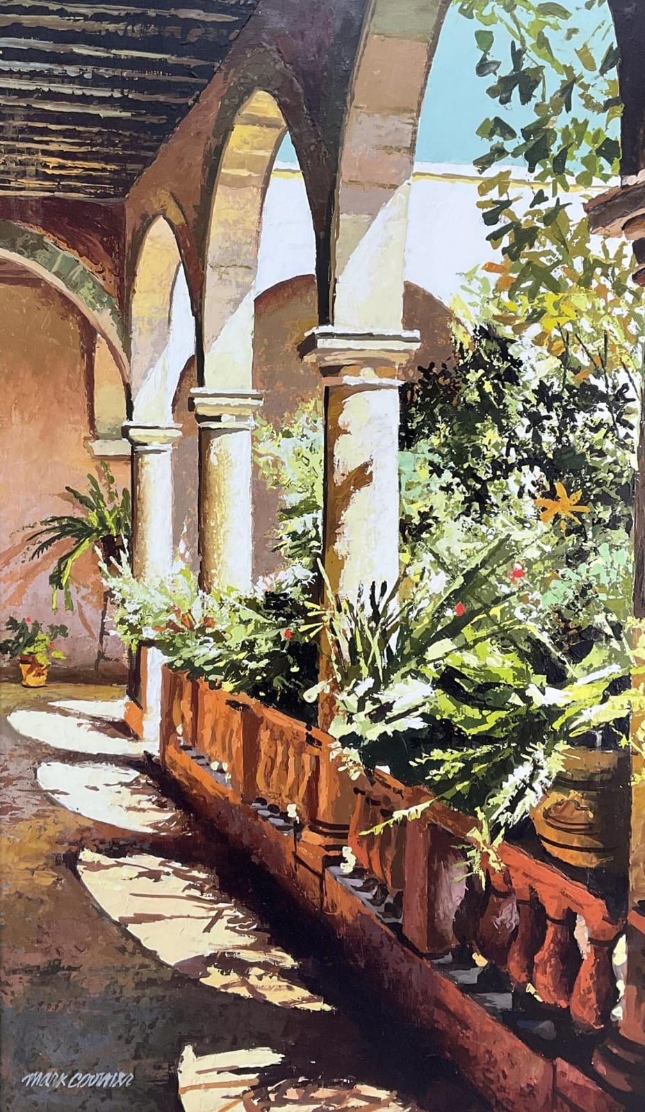 Mark Allen Coomer comparable auction result: mark allen coomer 1914 2004 oil on board