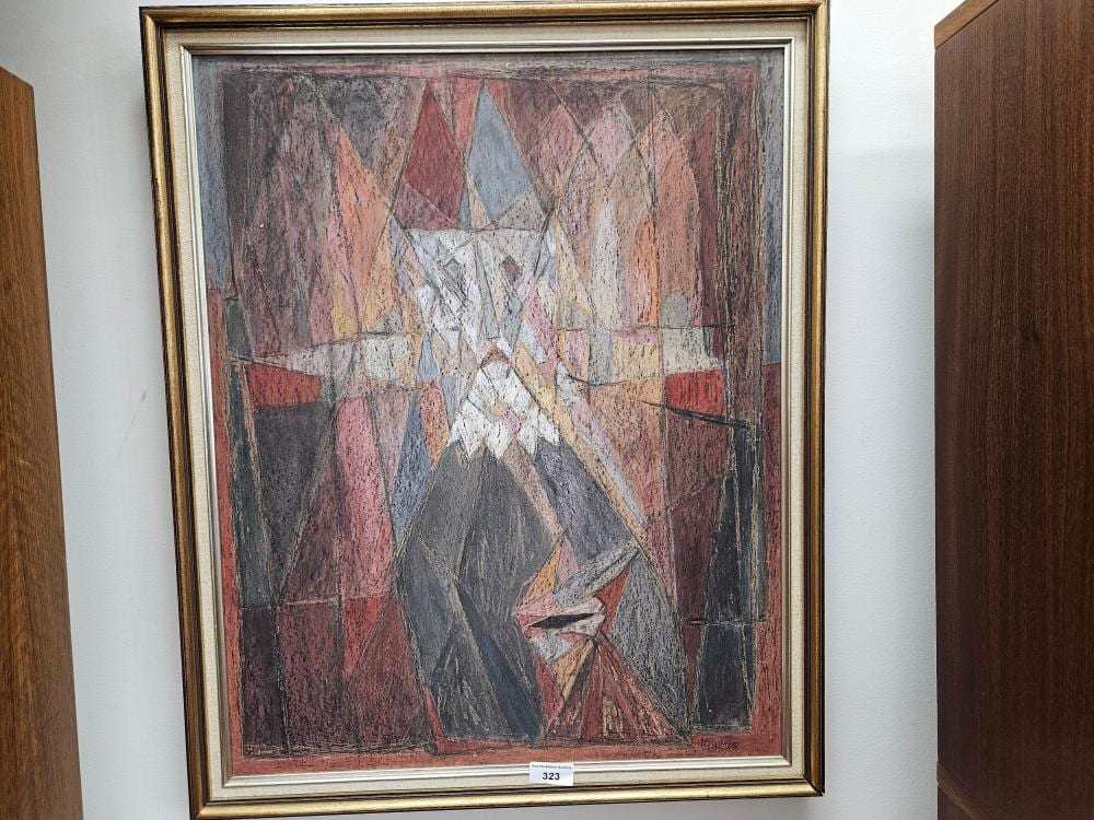 Jon Molvig comparable auction result: jon molvig australia 1923 1970 the cardinal m