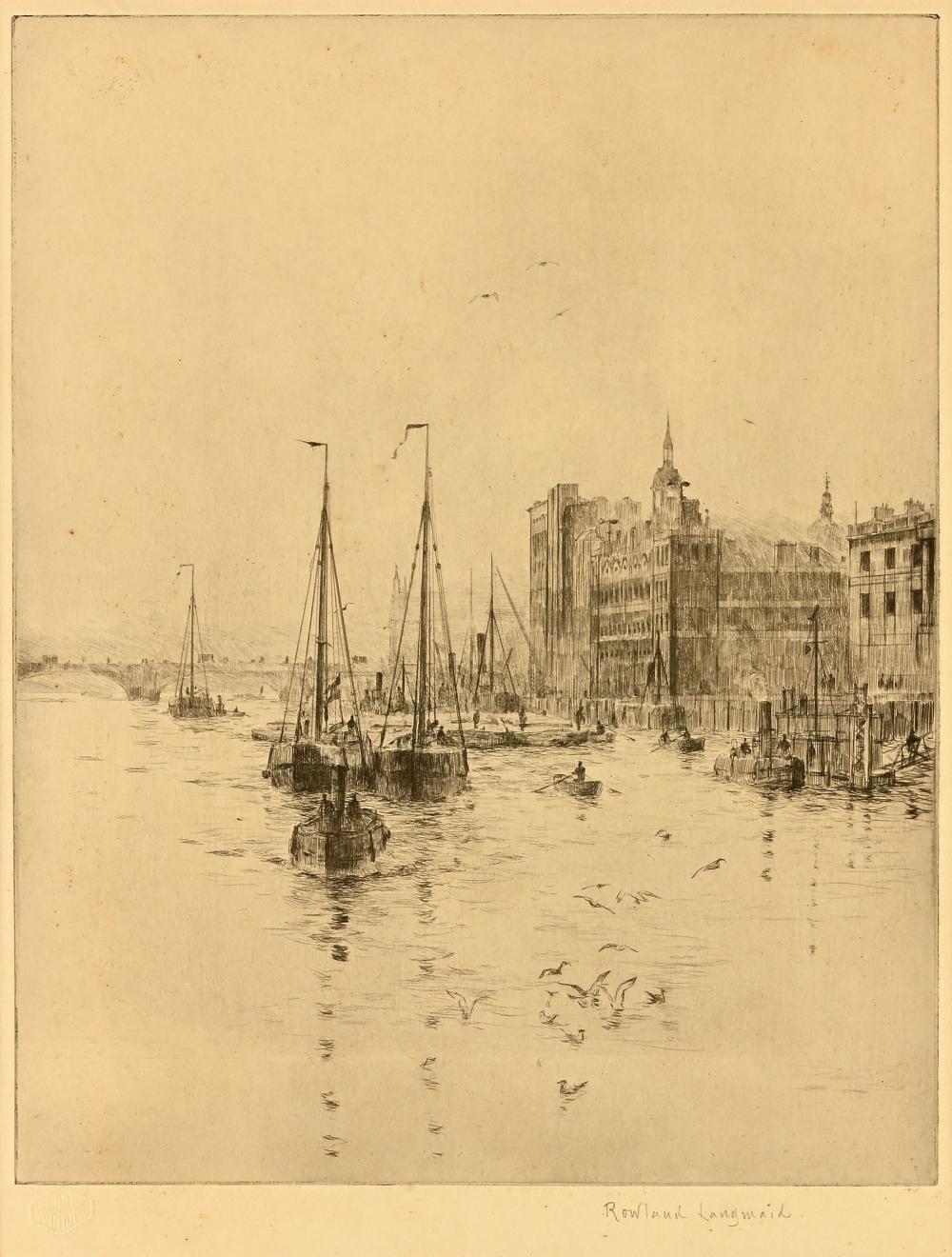 rowland langmaid british 1897 1956 the thames a · Ewbank's · 2024-12-05 Rowland Langmaid comparable auction result: rowland langmaid british 1897 1956 the thames a