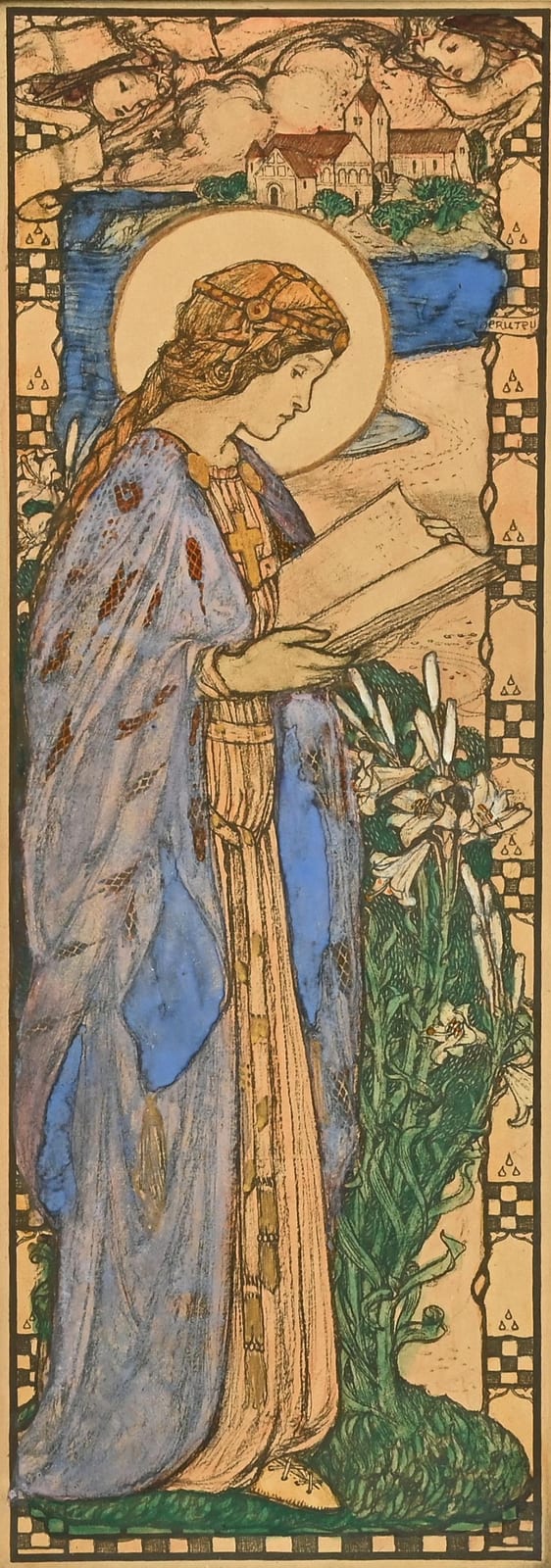 Louis Davis comparable auction result: louis davis british circa 1897 a hand coloured
