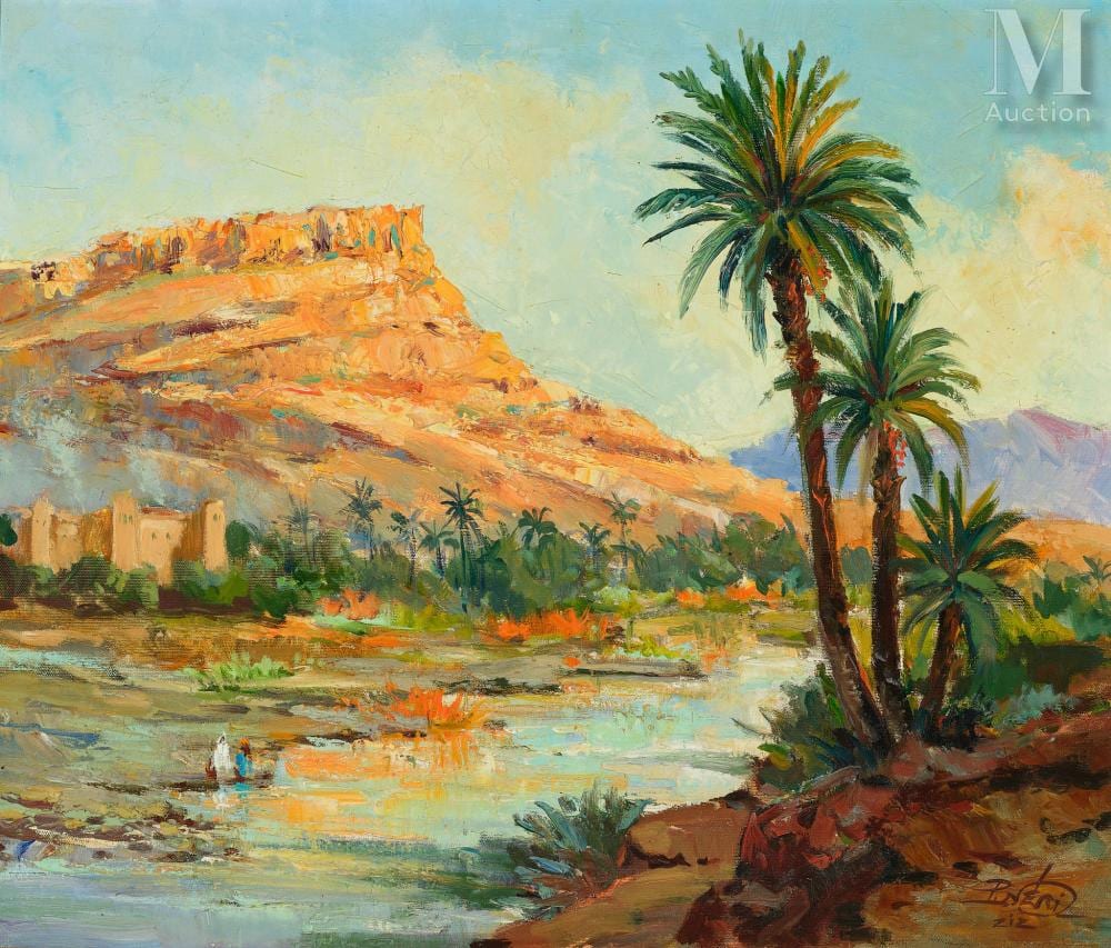 Paul Neri comparable auction result: paul neri 1910 1965 vall e du ziz