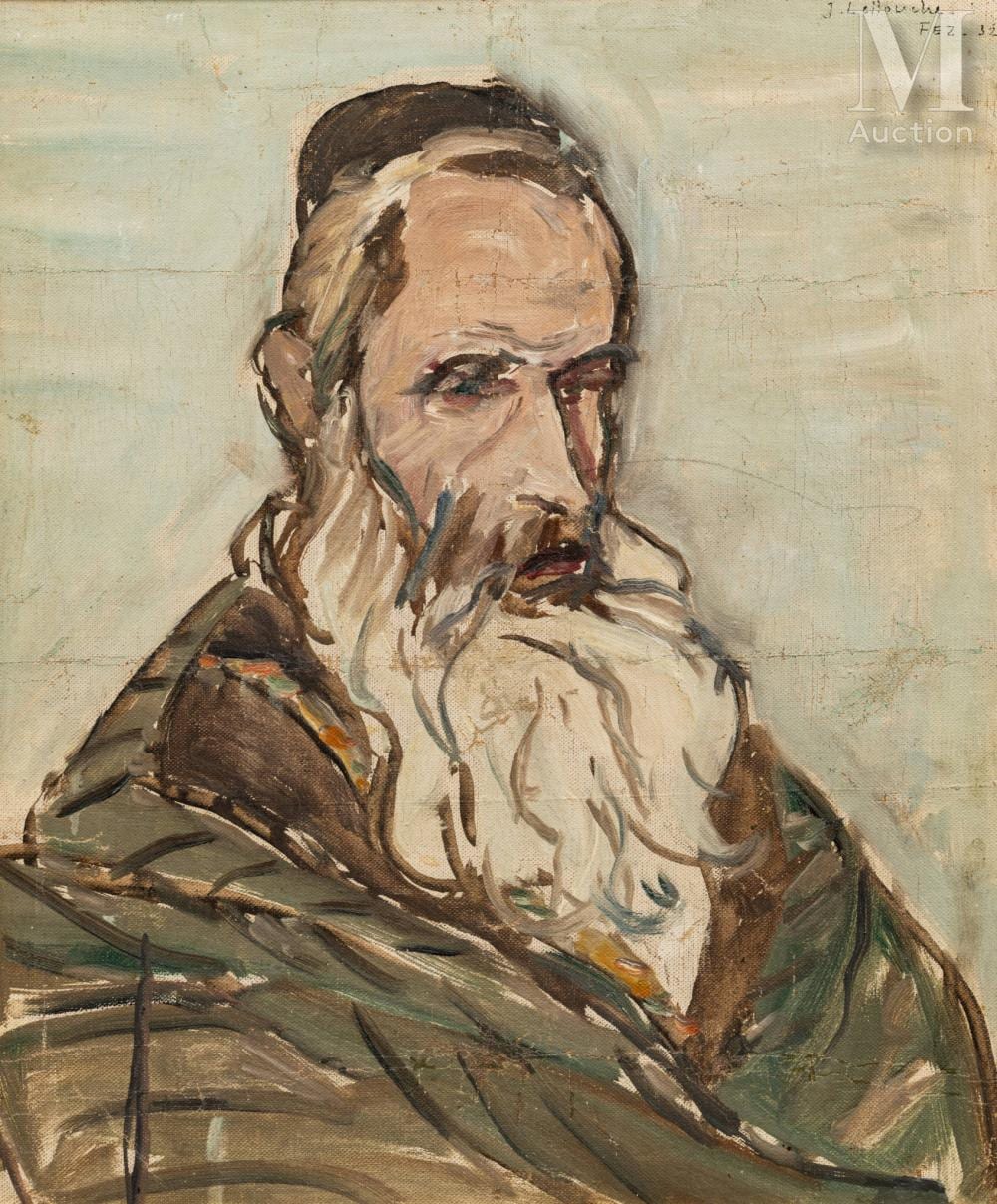 Jules Lellouche comparable auction result: jules lellouche monastir 1903 paris 1963 portrait d homme