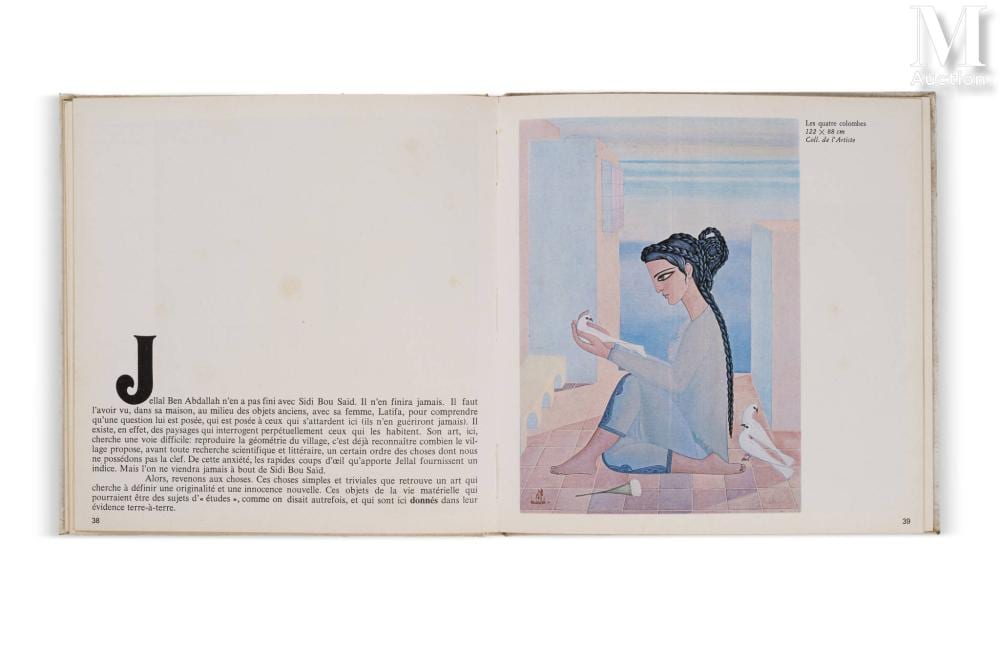 Jellal Ben Abdallah comparable auction result: jellal ben abdallah tunis 1921 2017 miniatures tunisiennes jean duvignaud collection art et histoire c r s productions 1970 tunis