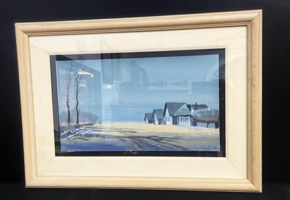 beautiful watercolor painting by lev meshberg · Gulfcoast Coin and Jewelry · 2024-12-07 Lev Meshberg comparable auction result: beautiful watercolor painting by lev meshberg