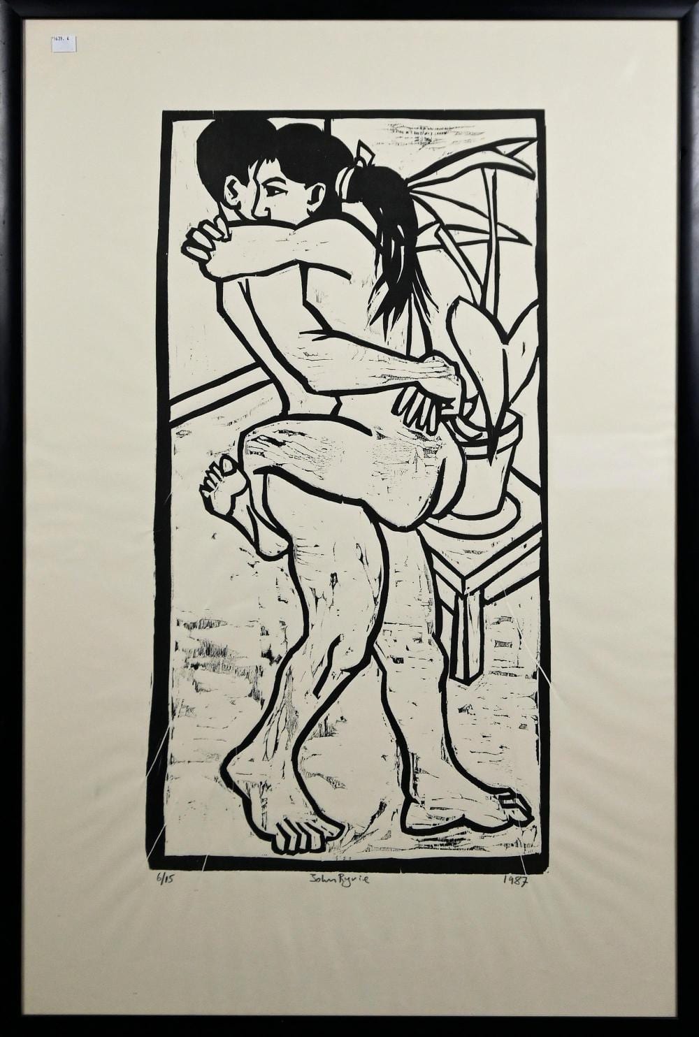 John Ryrie comparable auction result: john ryrie untitled 1987