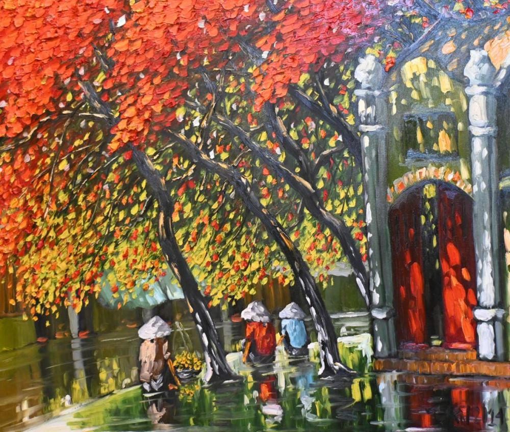 le thanh son b 1962 by the pagoda oil on canvas signed 110 x 130 cm c w certificate of · Andrew Smith & Son · 2024-12-11 Thanh Son Le comparable auction result: le thanh son b 1962 by the pagoda oil on canvas signed 110 x 130 cm c w certificate of