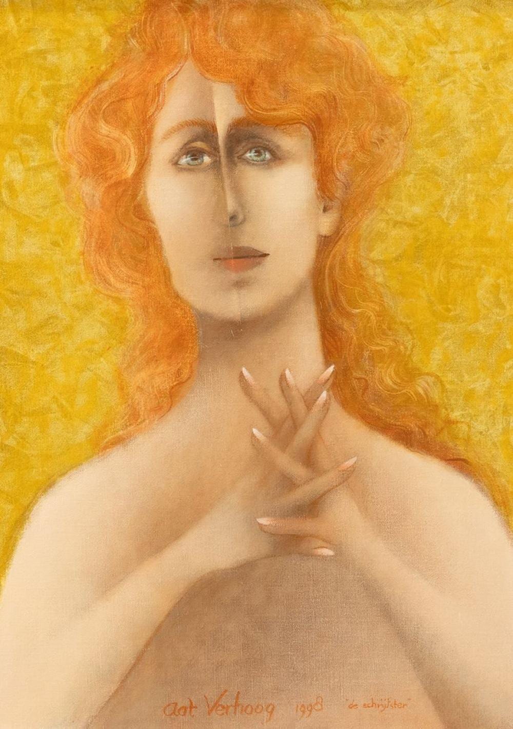 aat verhoog 1933 de schrijfster · Veilinghuis Onder de Boompjes · 2024-12-09 Adrianus Verhoog comparable auction result: aat verhoog 1933 de schrijfster