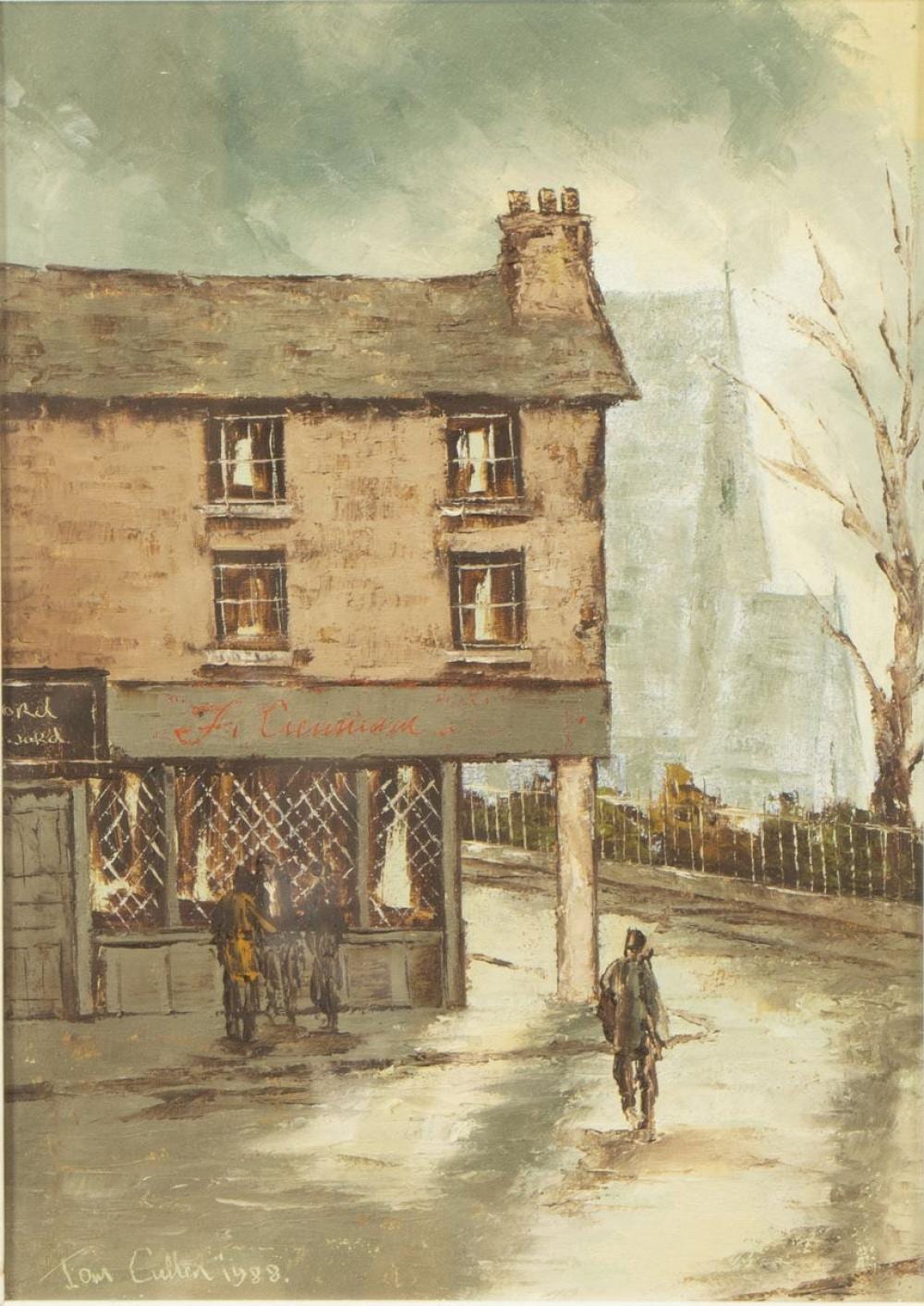 Tom Cullen comparable auction result: tom cullen 1934 2001 near st patricks cathedral