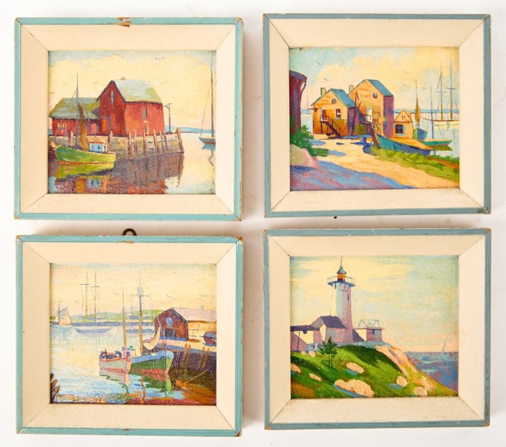 Abraham Rosenthal comparable auction result: 4 works by abraham rosenthal 1886 1963