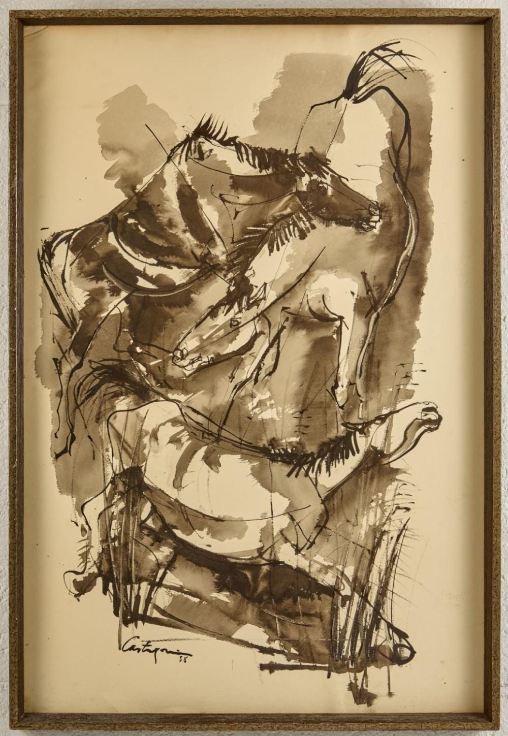 Juan Carlos Castagnino comparable auction result: juan carlos castagnino 1908 1972