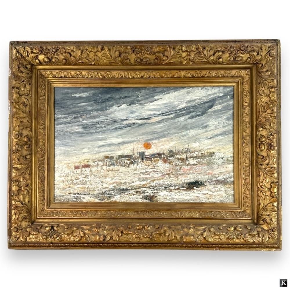Fred Wagner comparable auction result: fred wagner usa 1864 1940 winter landscape oil