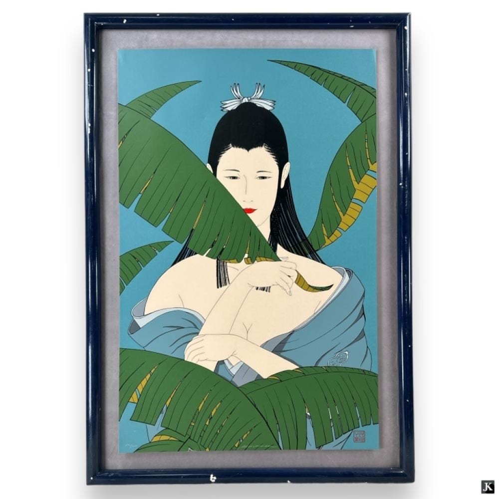 Muramasa Kudo comparable auction result: muramasa kudo japan b1948 le serigraph signed