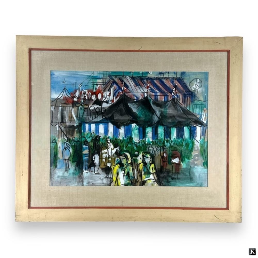 Guy Maccoy comparable auction result: guy maccoy usa 1904 1981 oil painting on board
