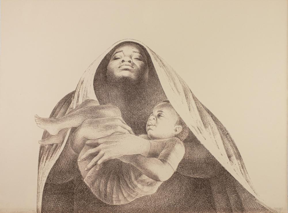 Charles Wilbert White comparable auction result: charles wilbert white 1918 1979 i have a dream