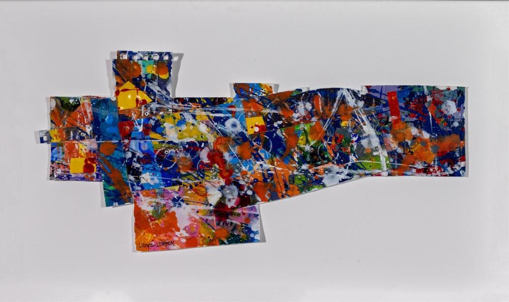 Lionel Lofton comparable auction result: lionel lofton b 1954 orange butterfly series