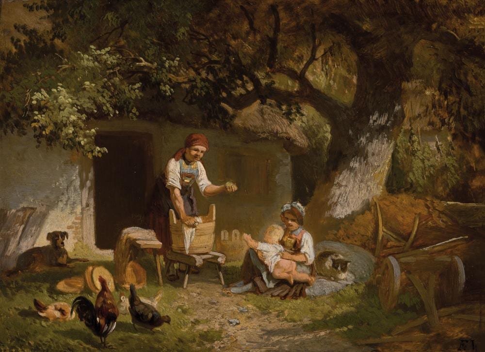 Friedrich Voltz comparable auction result: friedrich voltz 1817 n rdlingen 18886 munich rural