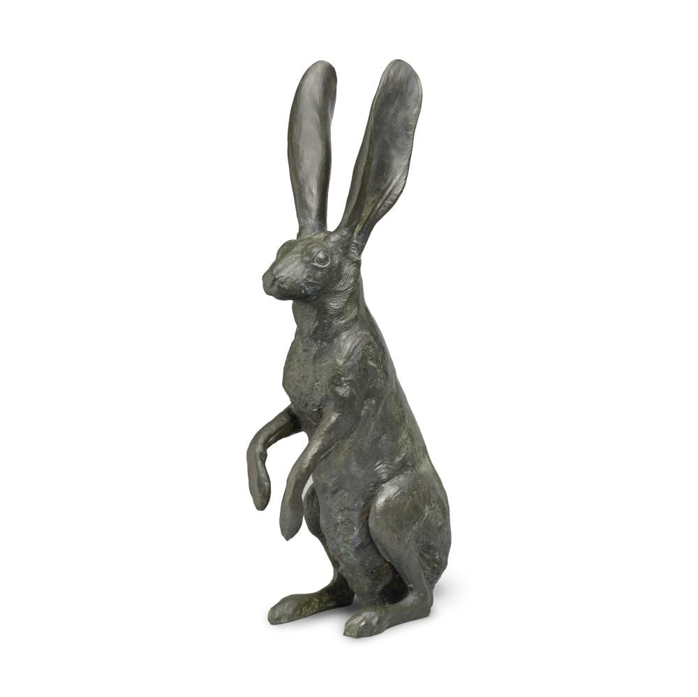mark rossi born 1951 jackrabbit lepus californicus pose 3 up on hind legs 22 in high · Bonhams · 2024-12-19 Mark Rossi comparable auction result: mark rossi born 1951 jackrabbit lepus californicus pose 3 up on hind legs 22 in high