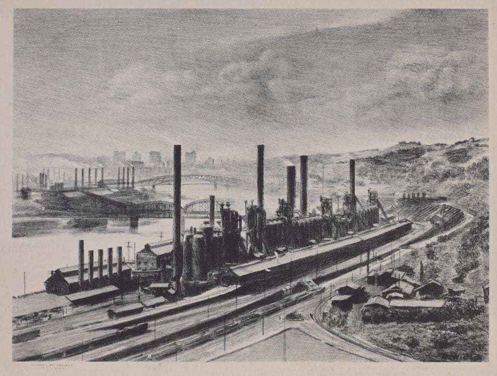 Mabel Wellington Jack comparable auction result: mabel wellington jack 1899 1975 wpa lithograph