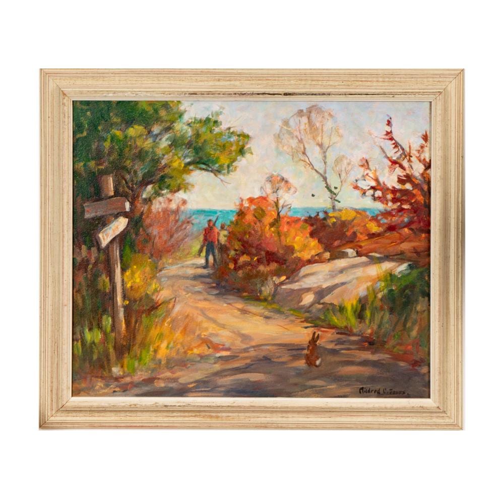 mildred c jones american 1899 1992 hunting scene · Abell Auction · 2024-12-17 Mildred C Jones comparable auction result: mildred c jones american 1899 1992 hunting scene
