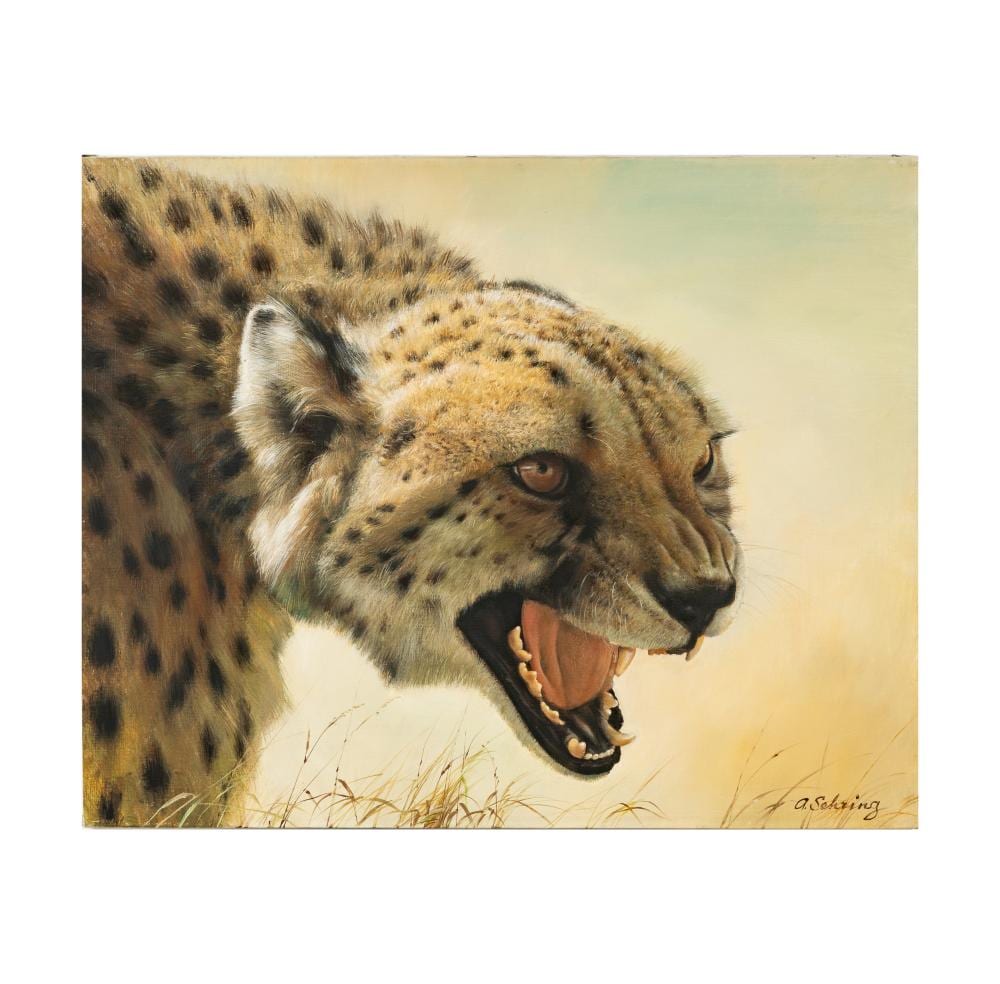 Adolf Sehring comparable auction result: adolf sehring american 1930 2015 cheetah