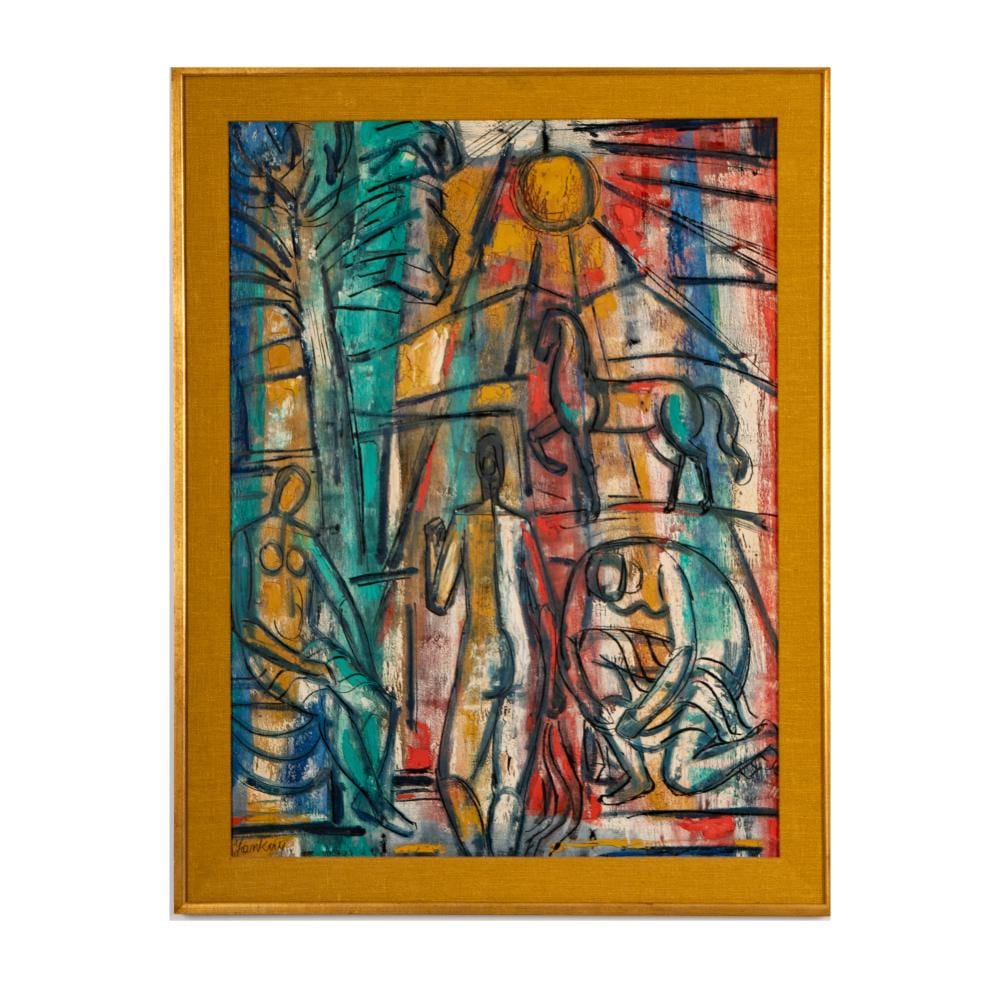 tibor jankay 1899 1995 figures with horse · Abell Auction · 2024-12-17 Tibor Jankay comparable auction result: tibor jankay 1899 1995 figures with horse