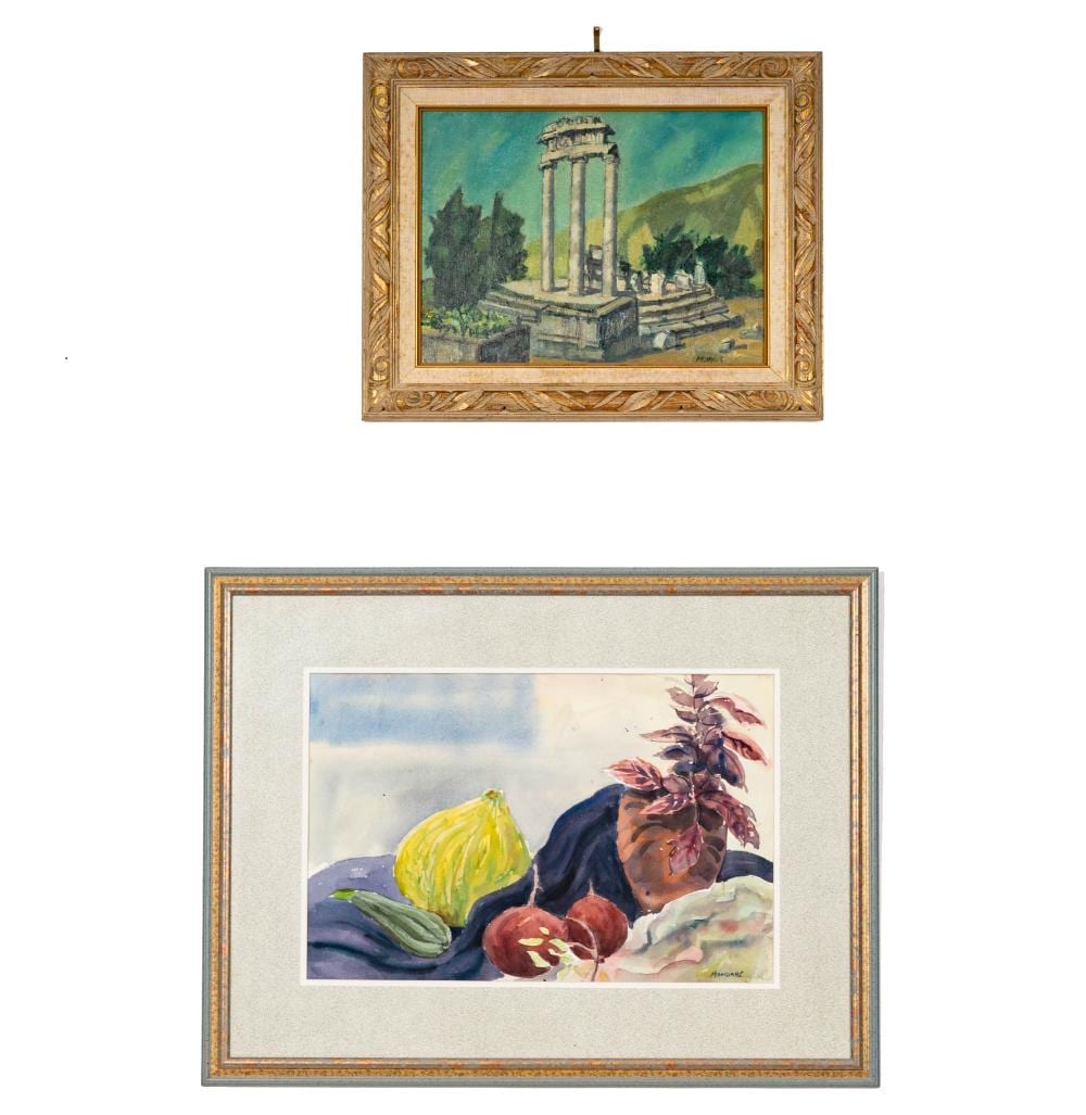 Martin Mondrus comparable auction result: martin mondrus american 1925 2020 two works