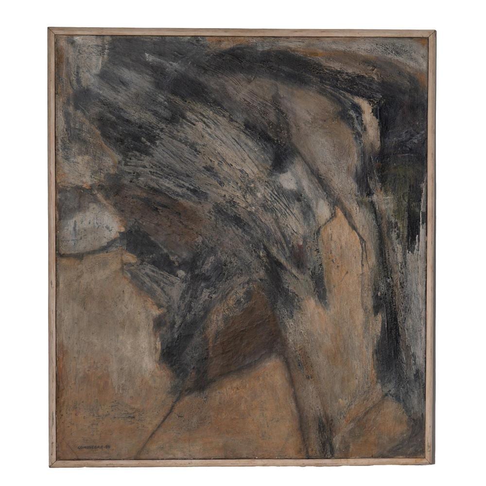 Hugo Consuegra comparable auction result: hugo consuegra original abstract oil on canvas signed