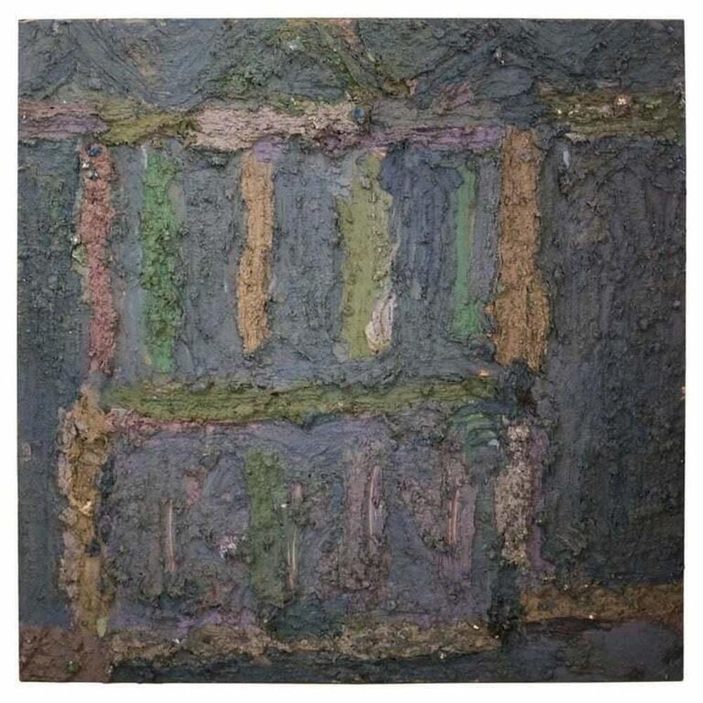 Jay Milder comparable auction result: jay milder american 1934 mixed media abstract on masonite jacob s ladder