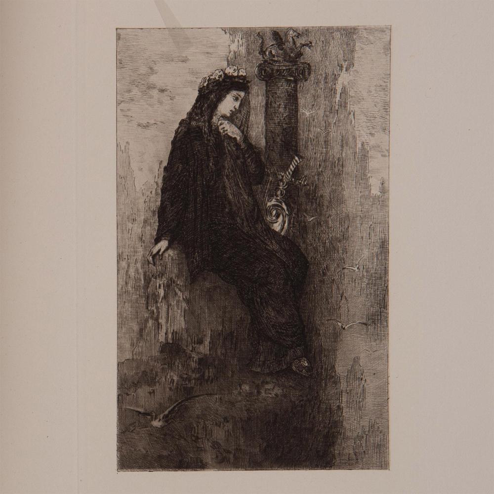 gustave moreau aft original etching on wove paper sapho · Lion and Unicorn · 2024-12-21 Gustave Moreau comparable auction result: gustave moreau aft original etching on wove paper sapho