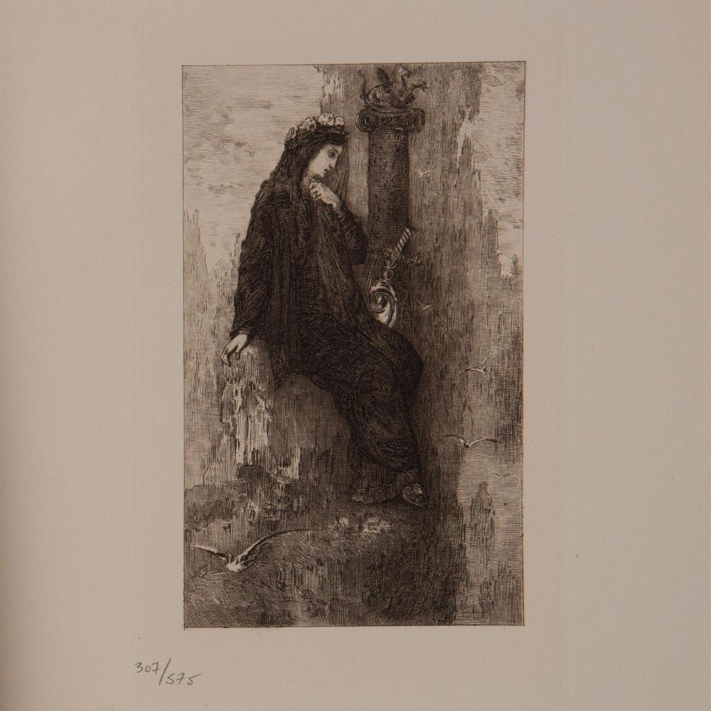 gustave moreau aft original etching on wove paper sapho · Lion and Unicorn · 2024-12-21 Gustave Moreau comparable auction result: gustave moreau aft original etching on wove paper sapho