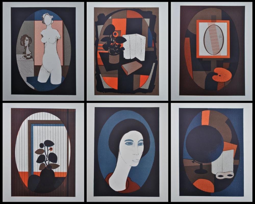 André Minaux comparable auction result: andr minaux portraits and scenes from life 1962