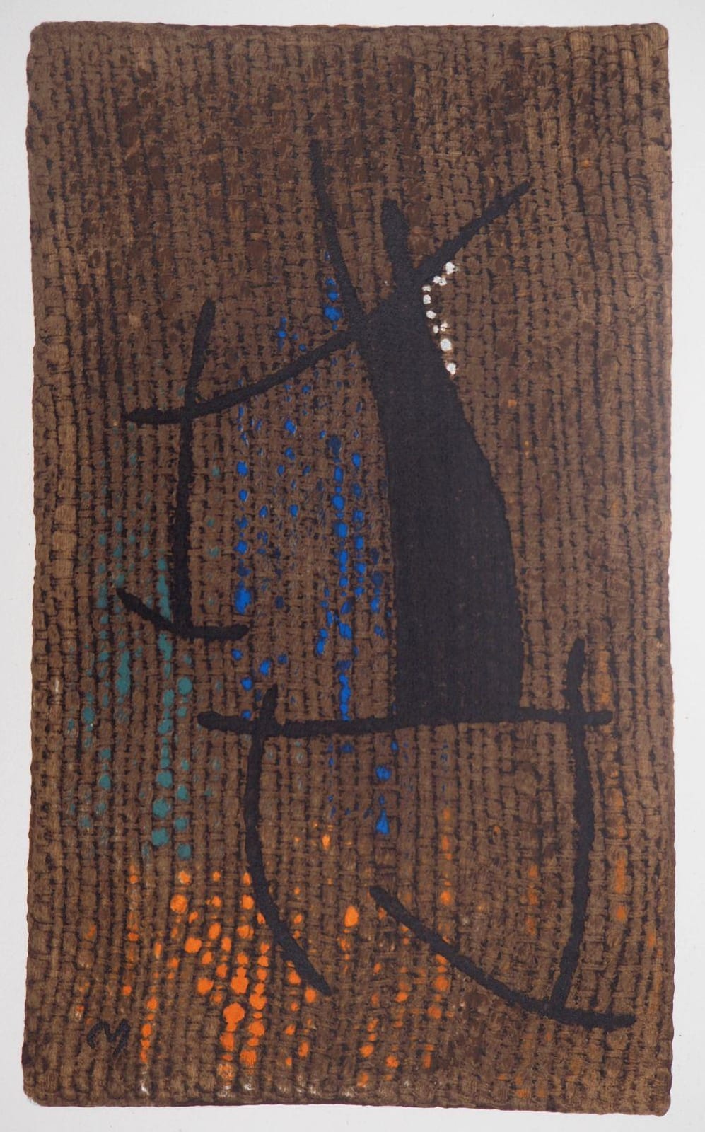 Joan MIRO - Dancing woman, 1965 sold by TGP Auction, lot 198 — auction record photograph
