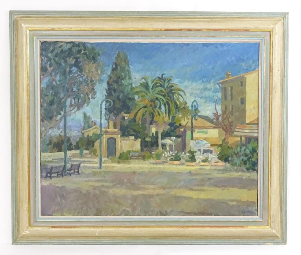 Annabel Gosling comparable auction result: annabel gosling b 1942 oil on canvas the chapel of our lady of protect