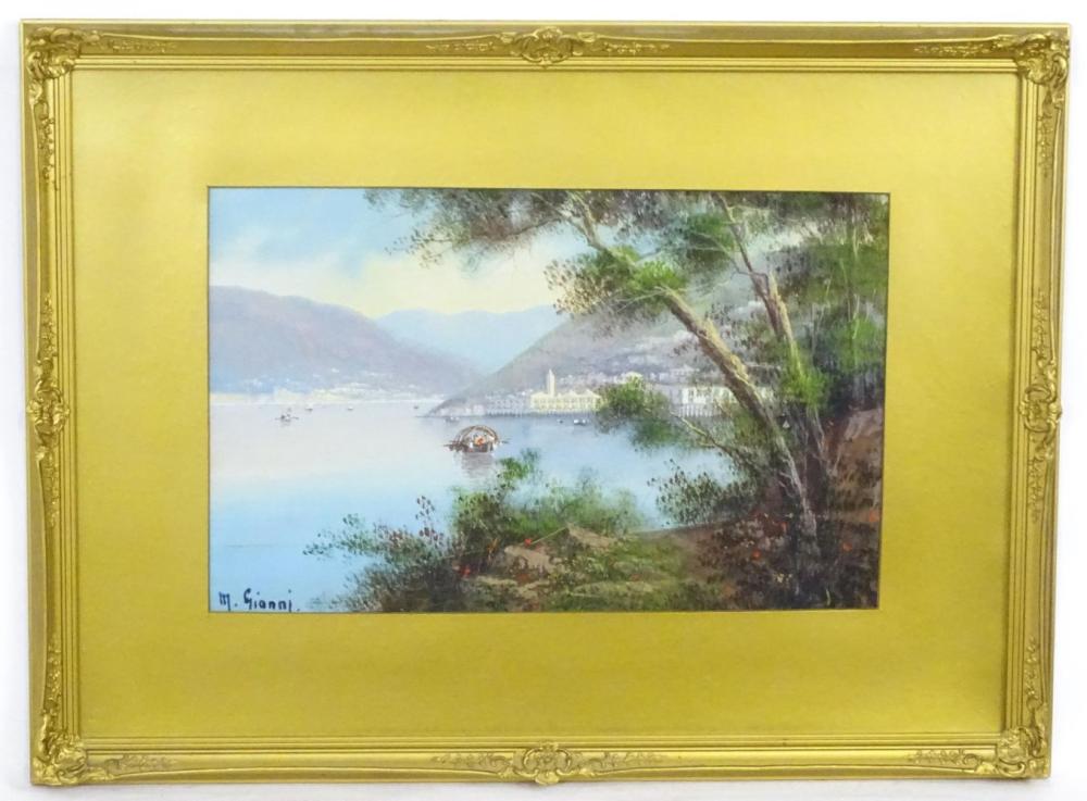 maria gianni 1873 1956 italian school watercolour and gouache an itali · Claydon Auctioneers · 2024-12-31 M. GIANNI comparable auction result: maria gianni 1873 1956 italian school watercolour and gouache an itali